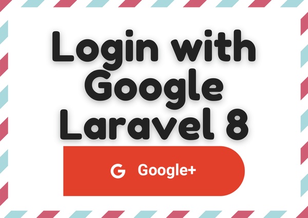 Đăng nhập bằng tài khoản google với laravel