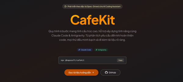 Hướng dẫn sử dụng Cafekit ở Haposoft